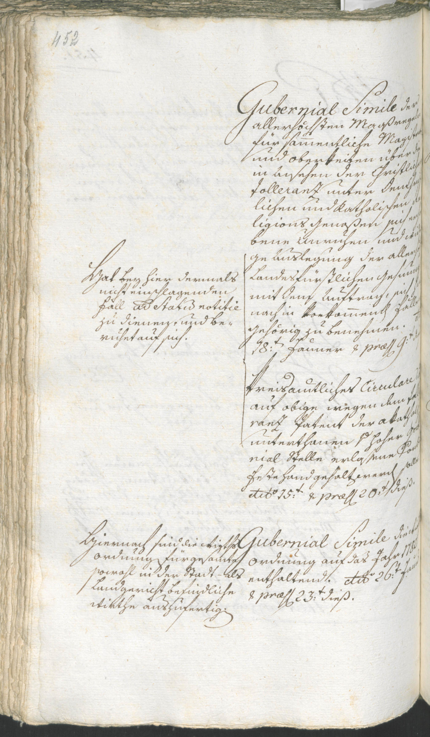 Stadtarchiv Bozen - BOhisto Ratsprotokoll 1780/83 