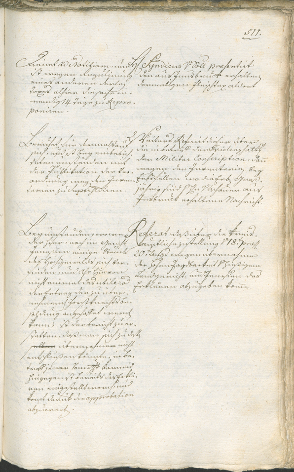 Civic Archives of Bozen-Bolzano - BOhisto Ratsprotokoll 1783/85 