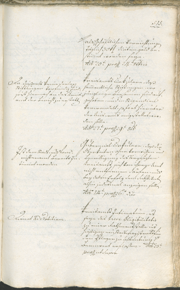 Civic Archives of Bozen-Bolzano - BOhisto Ratsprotokoll 1783/85 