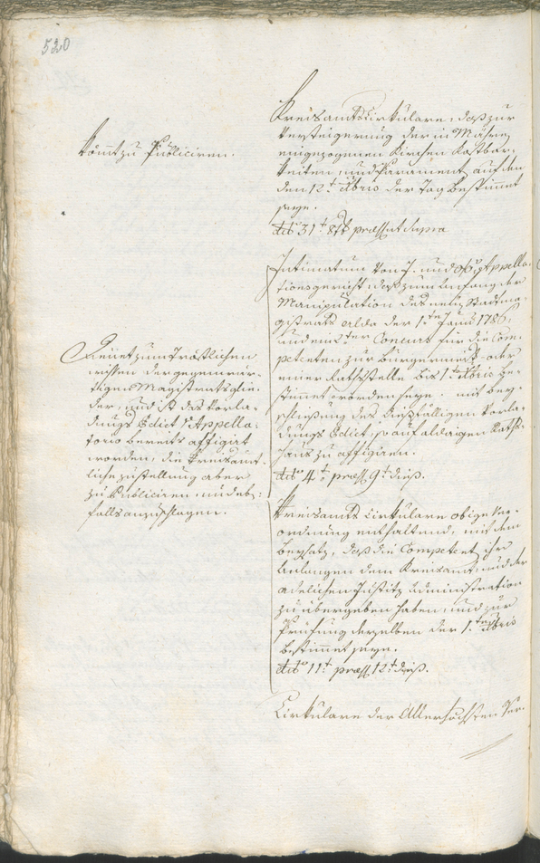 Archivio Storico della Città di Bolzano - BOhisto protocollo consiliare 1783/85 