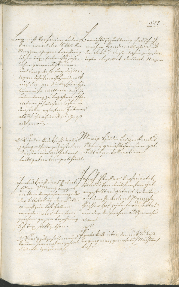 Civic Archives of Bozen-Bolzano - BOhisto Ratsprotokoll 1783/85 