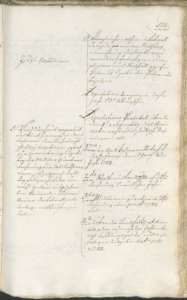 Archivio Storico della Città di Bolzano - BOhisto protocollo consiliare 1783/85 