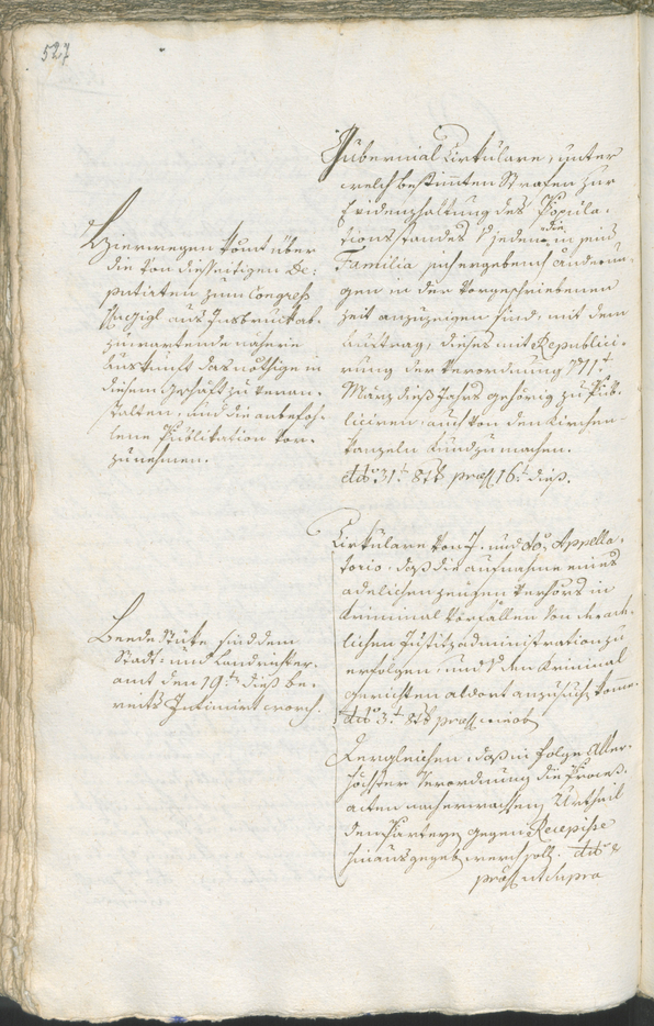 Civic Archives of Bozen-Bolzano - BOhisto Ratsprotokoll 1783/85 