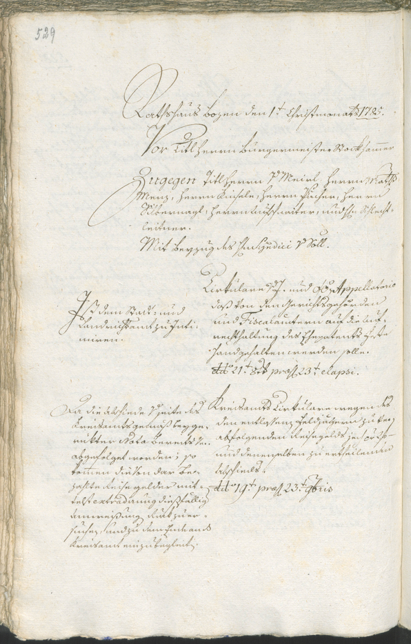 Civic Archives of Bozen-Bolzano - BOhisto Ratsprotokoll 1783/85 