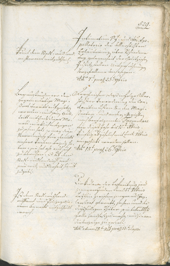 Stadtarchiv Bozen - BOhisto Ratsprotokoll 1783/85 