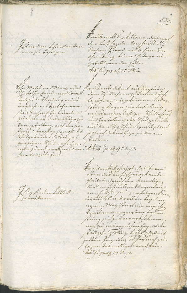 Civic Archives of Bozen-Bolzano - BOhisto Ratsprotokoll 1783/85 