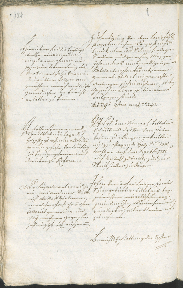 Archivio Storico della Città di Bolzano - BOhisto protocollo consiliare 1783/85 