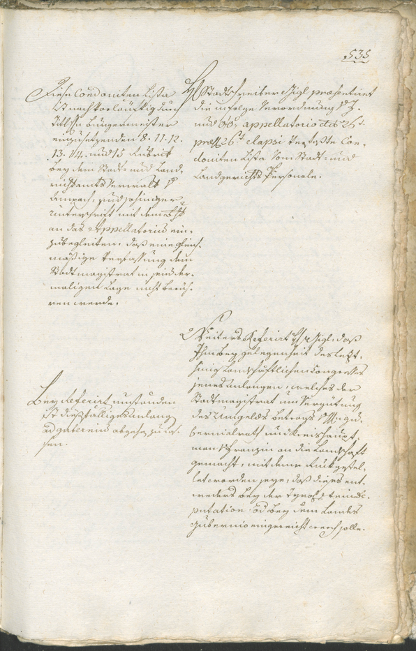 Civic Archives of Bozen-Bolzano - BOhisto Ratsprotokoll 1783/85 