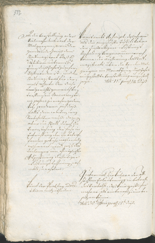 Civic Archives of Bozen-Bolzano - BOhisto Ratsprotokoll 1783/85 