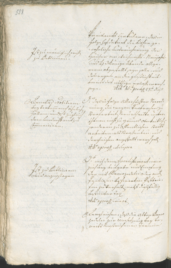 Civic Archives of Bozen-Bolzano - BOhisto Ratsprotokoll 1783/85 