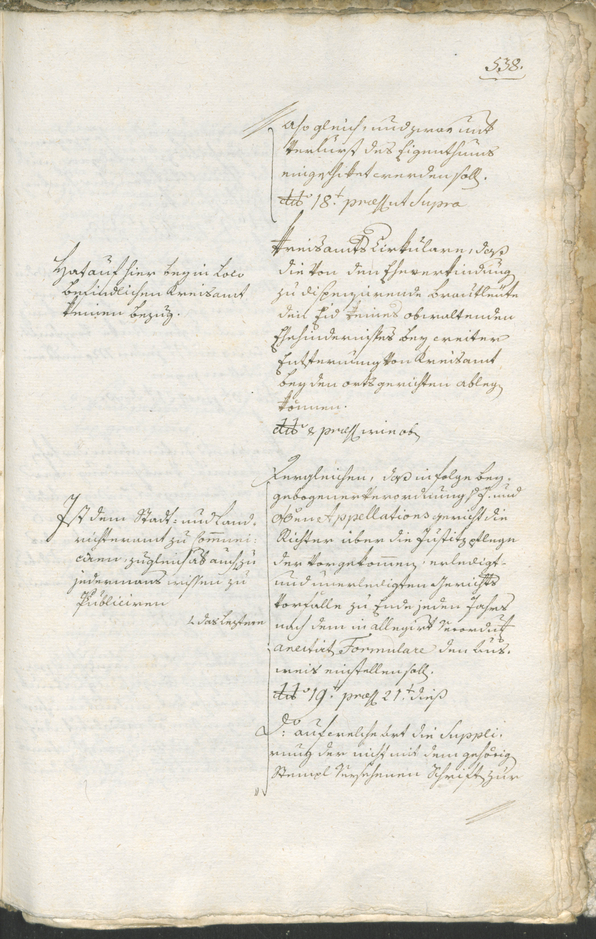 Civic Archives of Bozen-Bolzano - BOhisto Ratsprotokoll 1783/85 