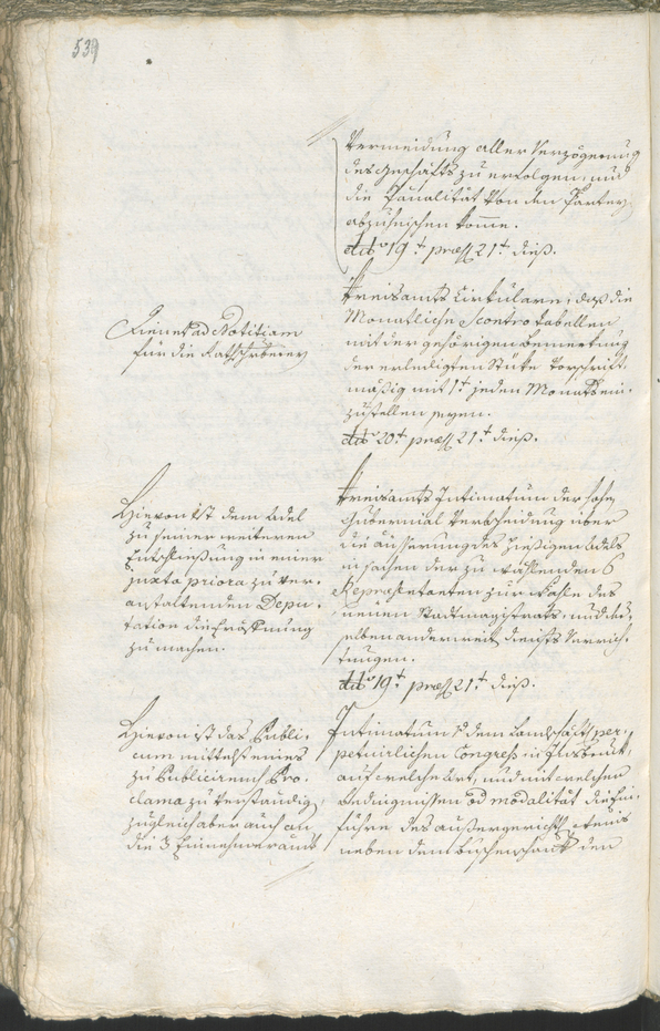 Civic Archives of Bozen-Bolzano - BOhisto Ratsprotokoll 1783/85 