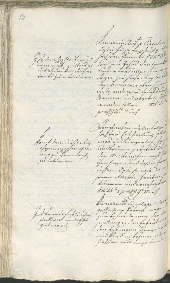 Civic Archives of Bozen-Bolzano - BOhisto Ratsprotokoll 1783/85 