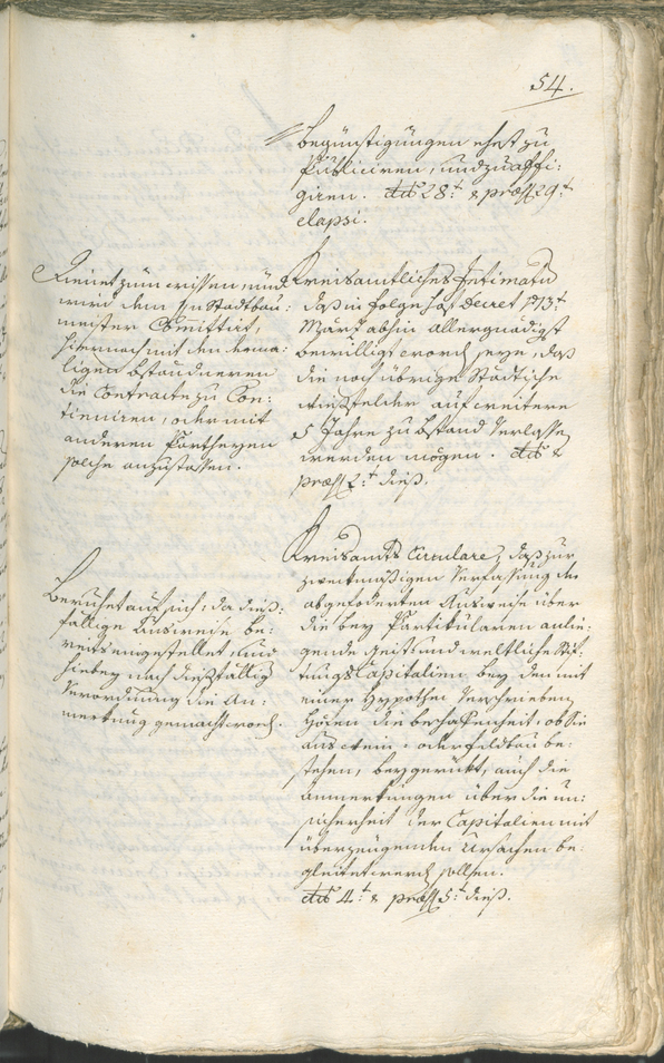 Stadtarchiv Bozen - BOhisto Ratsprotokoll 1783/85 