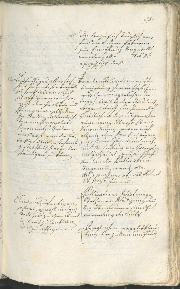 Civic Archives of Bozen-Bolzano - BOhisto Ratsprotokoll 1783/85 