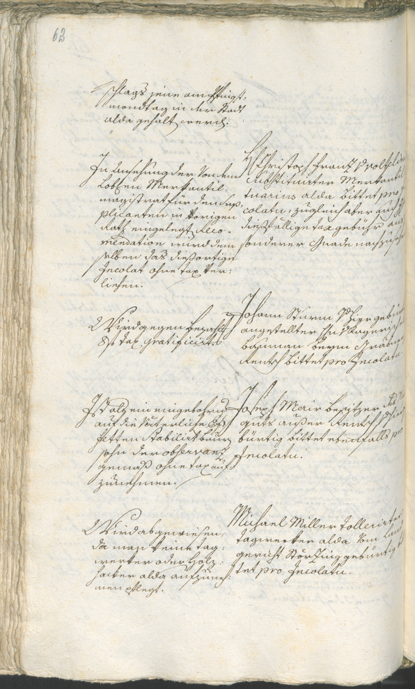 Stadtarchiv Bozen - BOhisto Ratsprotokoll 1783/85 