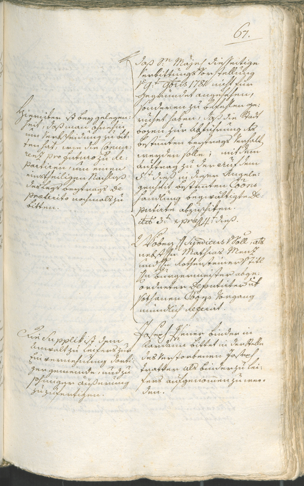 Civic Archives of Bozen-Bolzano - BOhisto Ratsprotokoll 1783/85 