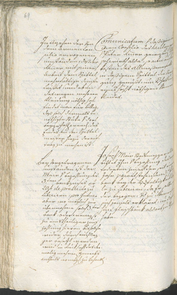 Stadtarchiv Bozen - BOhisto Ratsprotokoll 1783/85 