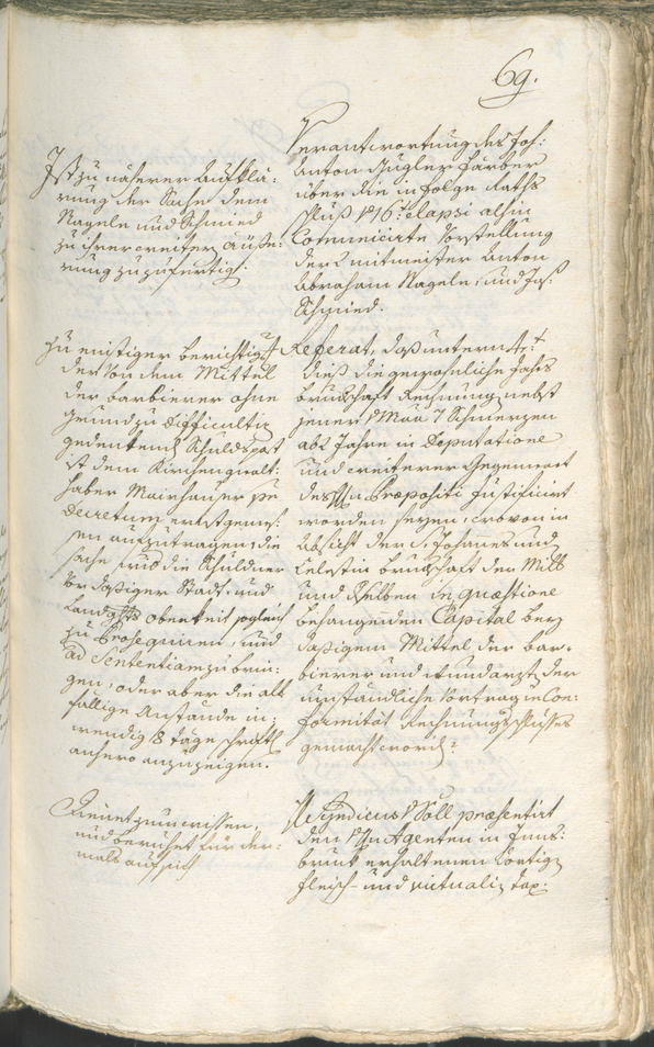 Civic Archives of Bozen-Bolzano - BOhisto Ratsprotokoll 1783/85 