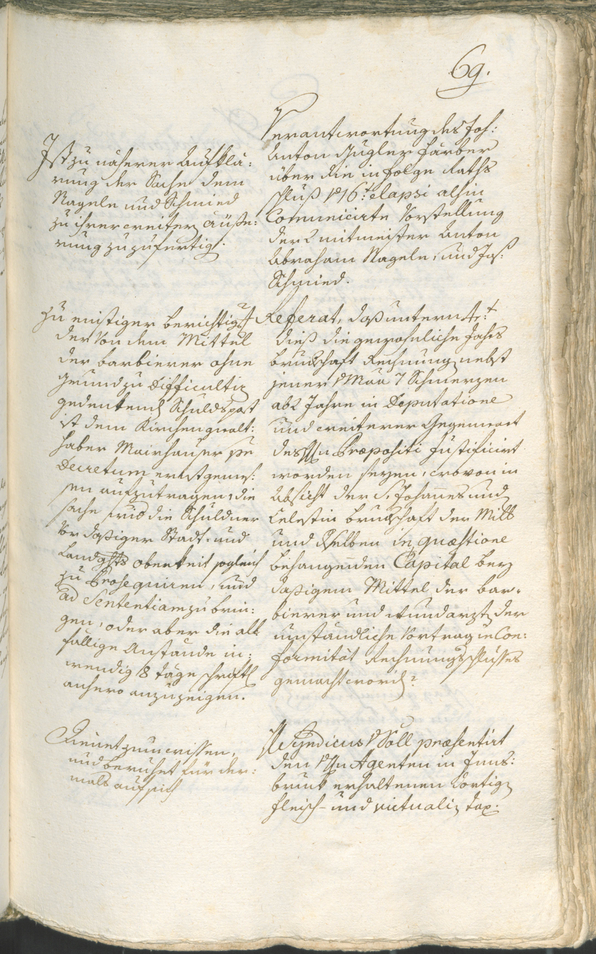 Archivio Storico della Città di Bolzano - BOhisto protocollo consiliare 1783/85 