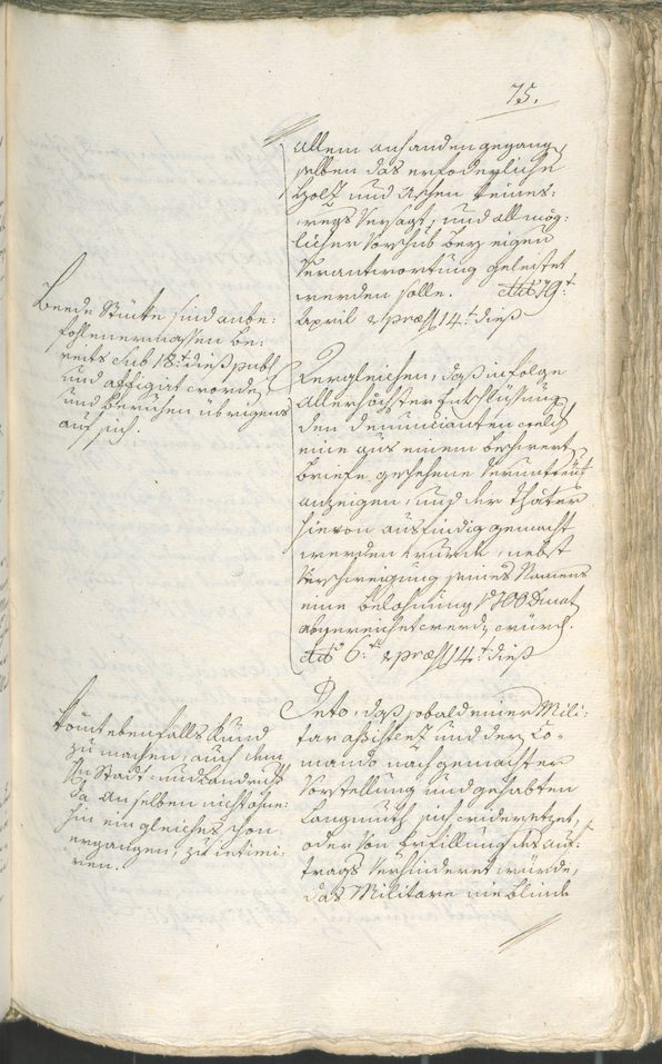 Civic Archives of Bozen-Bolzano - BOhisto Ratsprotokoll 1783/85 