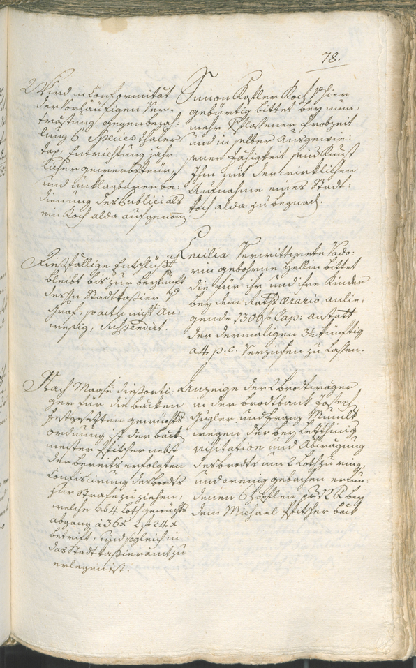 Civic Archives of Bozen-Bolzano - BOhisto Ratsprotokoll 1783/85 