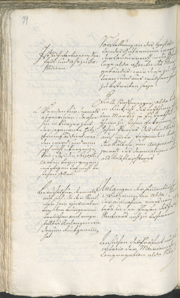 Stadtarchiv Bozen - BOhisto Ratsprotokoll 1783/85 