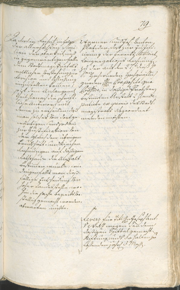 Civic Archives of Bozen-Bolzano - BOhisto Ratsprotokoll 1783/85 