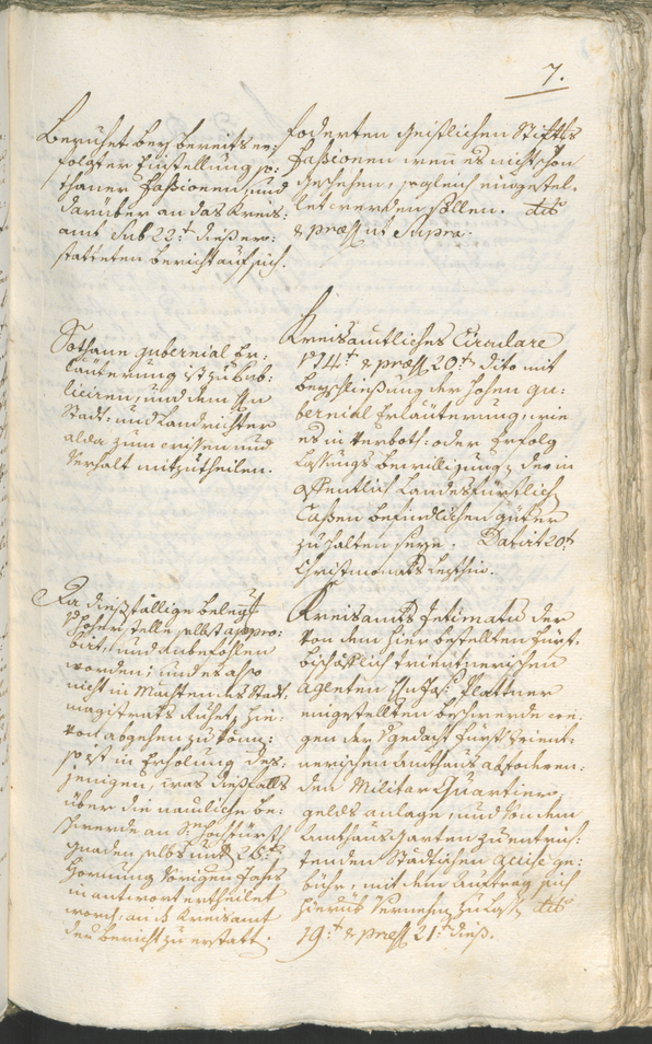 Archivio Storico della Città di Bolzano - BOhisto protocollo consiliare 1783/85 