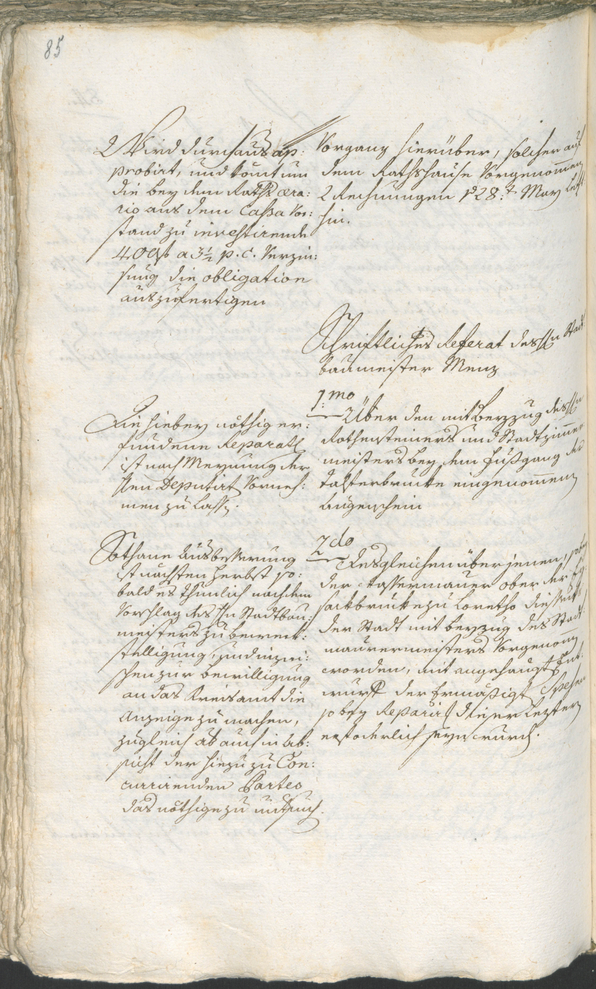 Civic Archives of Bozen-Bolzano - BOhisto Ratsprotokoll 1783/85 