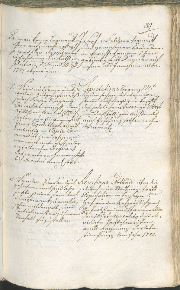 Civic Archives of Bozen-Bolzano - BOhisto Ratsprotokoll 1783/85 