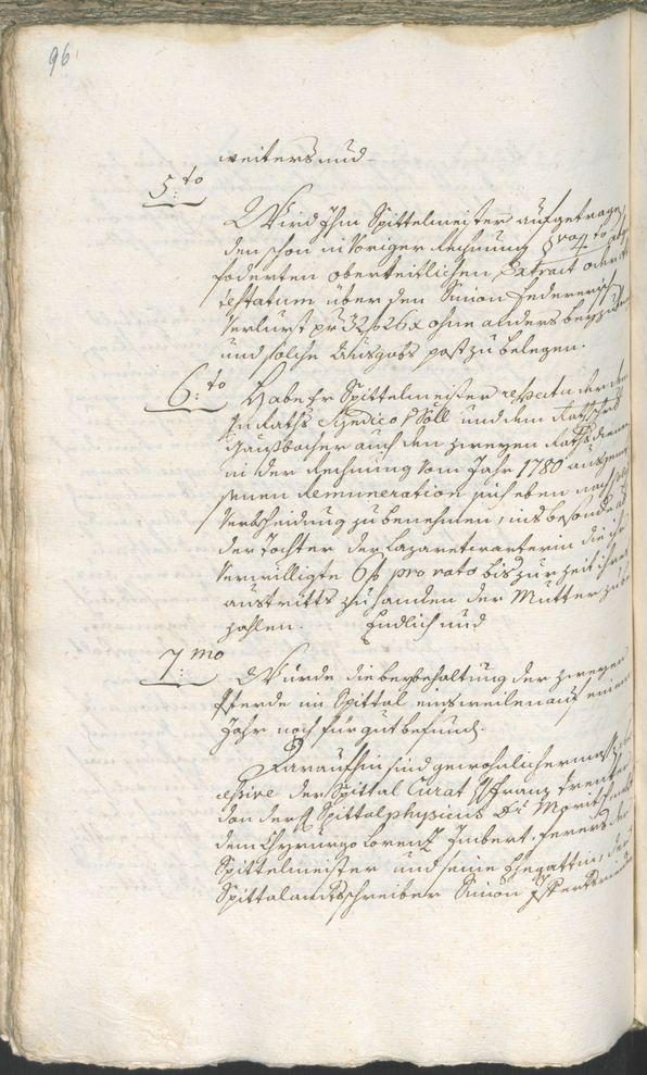 Civic Archives of Bozen-Bolzano - BOhisto Ratsprotokoll 1783/85 