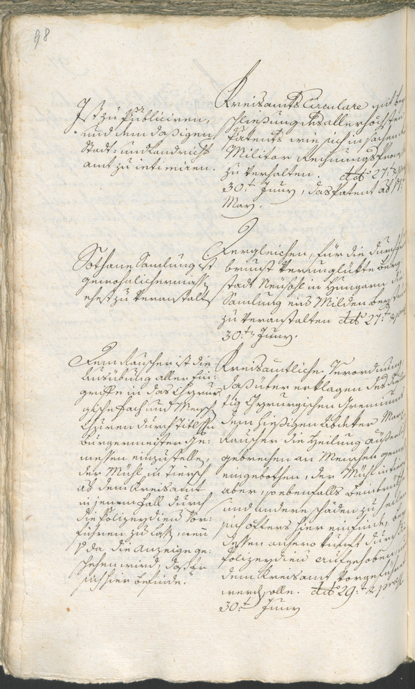 Civic Archives of Bozen-Bolzano - BOhisto Ratsprotokoll 1783/85 