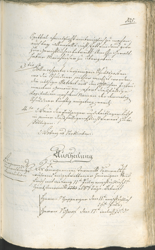 Stadtarchiv Bozen - BOhisto Ratsprotokoll 1783/85 