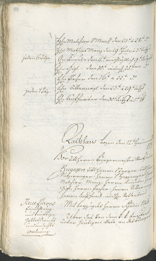 Civic Archives of Bozen-Bolzano - BOhisto Ratsprotokoll 1783/85 