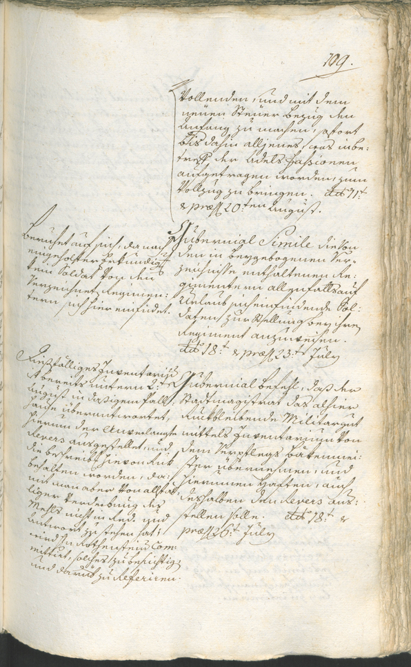 Civic Archives of Bozen-Bolzano - BOhisto Ratsprotokoll 1783/85 