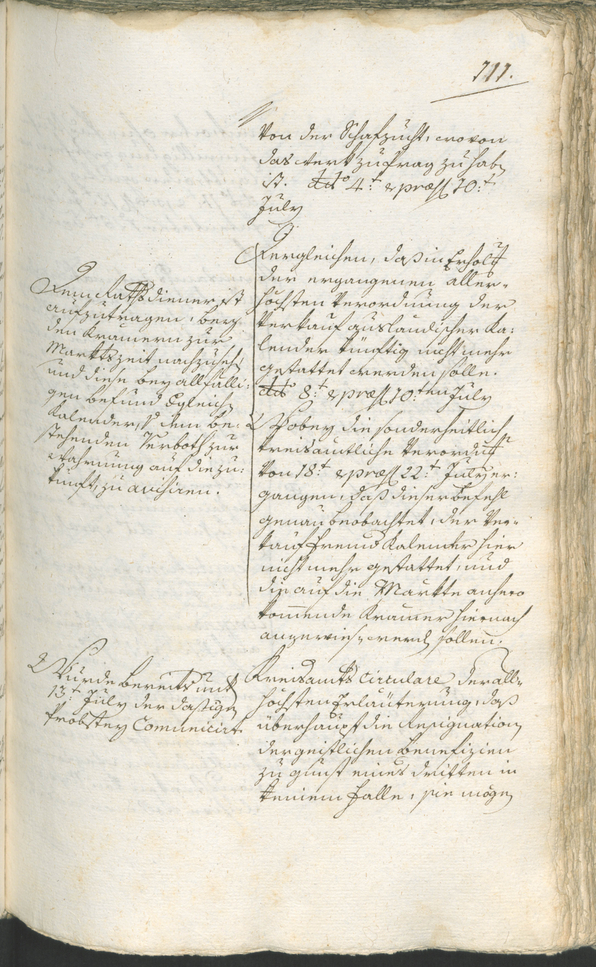 Civic Archives of Bozen-Bolzano - BOhisto Ratsprotokoll 1783/85 