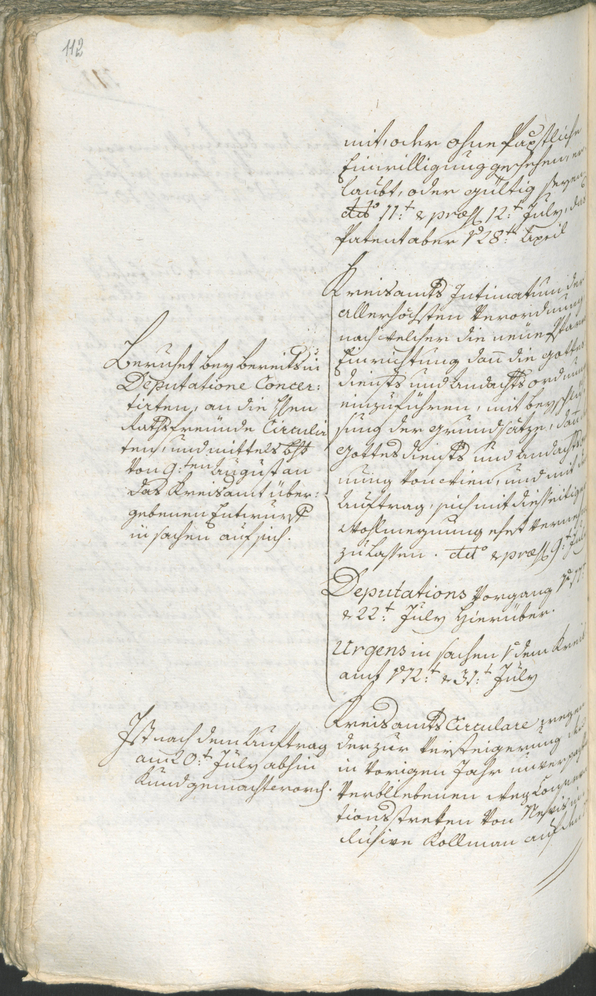 Stadtarchiv Bozen - BOhisto Ratsprotokoll 1783/85 