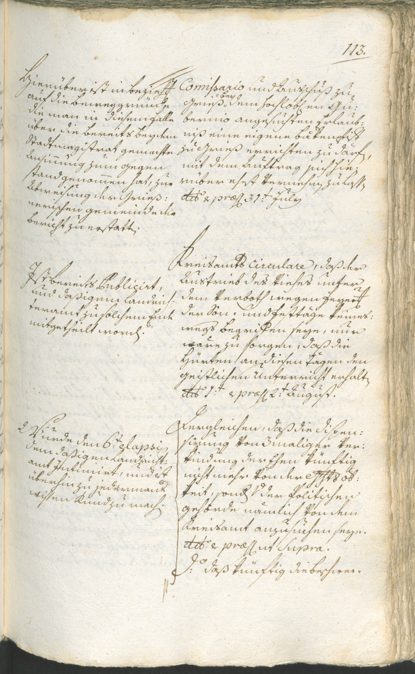 Civic Archives of Bozen-Bolzano - BOhisto Ratsprotokoll 1783/85 