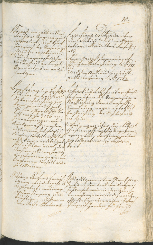 Civic Archives of Bozen-Bolzano - BOhisto Ratsprotokoll 1783/85 