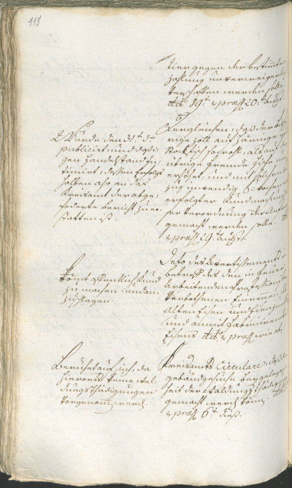 Stadtarchiv Bozen - BOhisto Ratsprotokoll 1783/85 