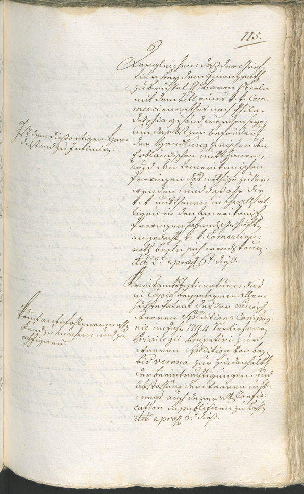 Stadtarchiv Bozen - BOhisto Ratsprotokoll 1783/85 