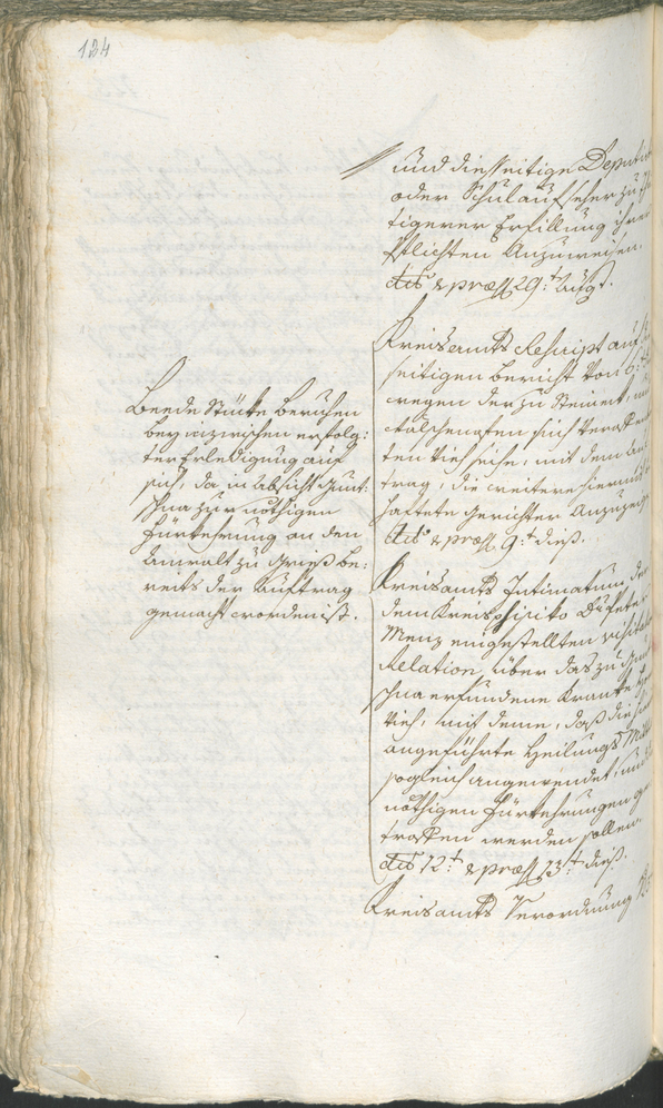 Civic Archives of Bozen-Bolzano - BOhisto Ratsprotokoll 1783/85 