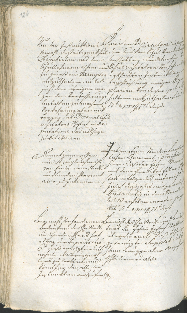 Stadtarchiv Bozen - BOhisto Ratsprotokoll 1783/85 