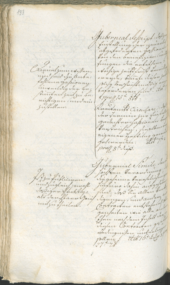 Archivio Storico della Città di Bolzano - BOhisto protocollo consiliare 1783/85 