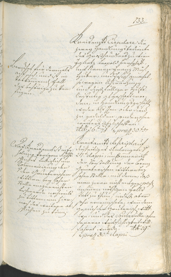 Civic Archives of Bozen-Bolzano - BOhisto Ratsprotokoll 1783/85 