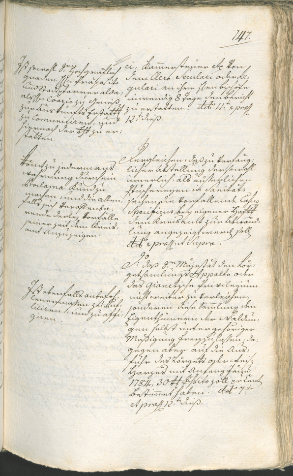 Civic Archives of Bozen-Bolzano - BOhisto Ratsprotokoll 1783/85 