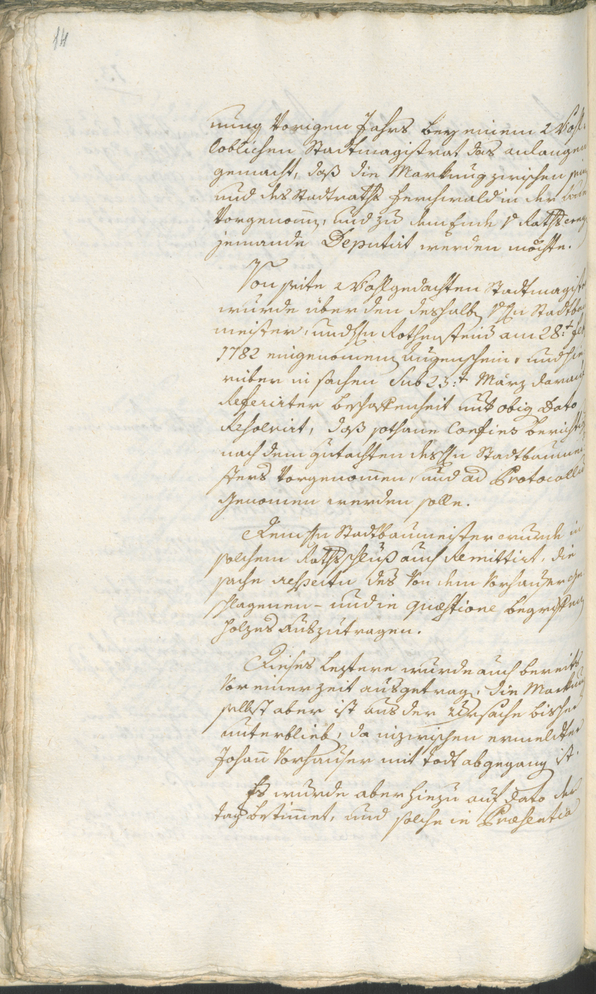 Archivio Storico della Città di Bolzano - BOhisto protocollo consiliare 1783/85 