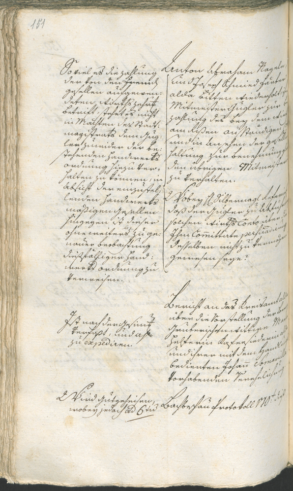 Civic Archives of Bozen-Bolzano - BOhisto Ratsprotokoll 1783/85 