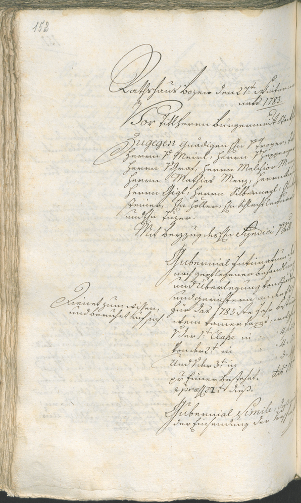 Archivio Storico della Città di Bolzano - BOhisto protocollo consiliare 1783/85 